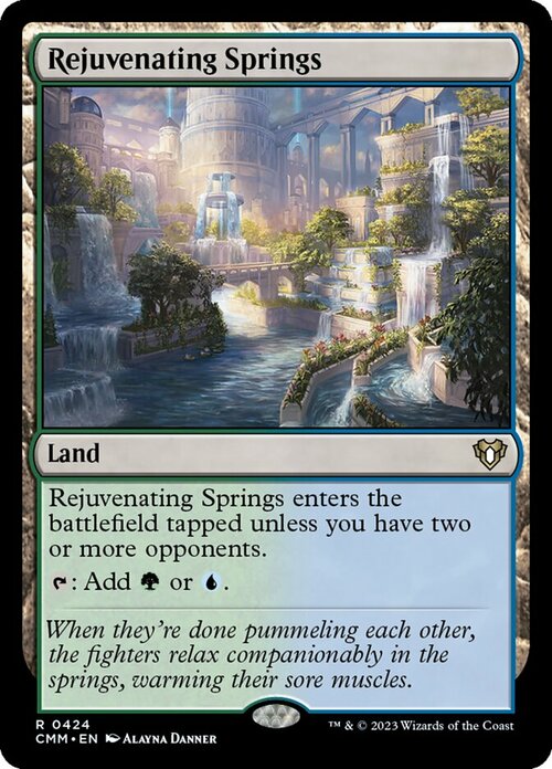 Rejuvenating Springs Card Front