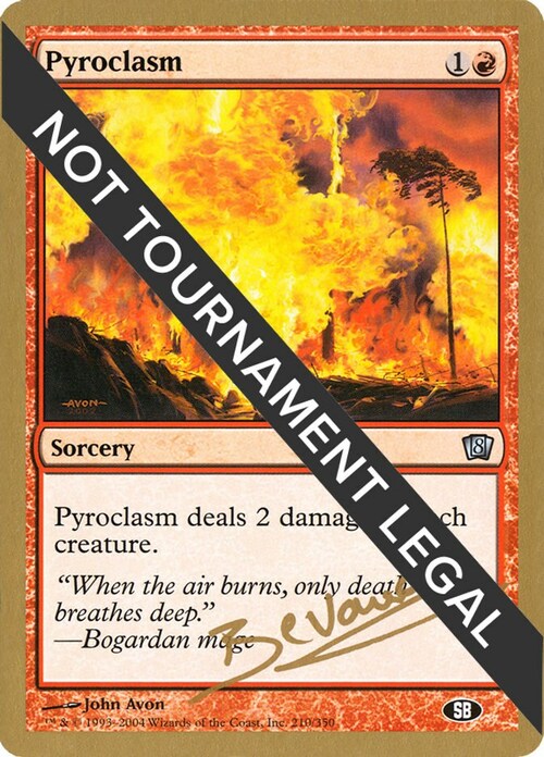 Pyroclasm Card Front