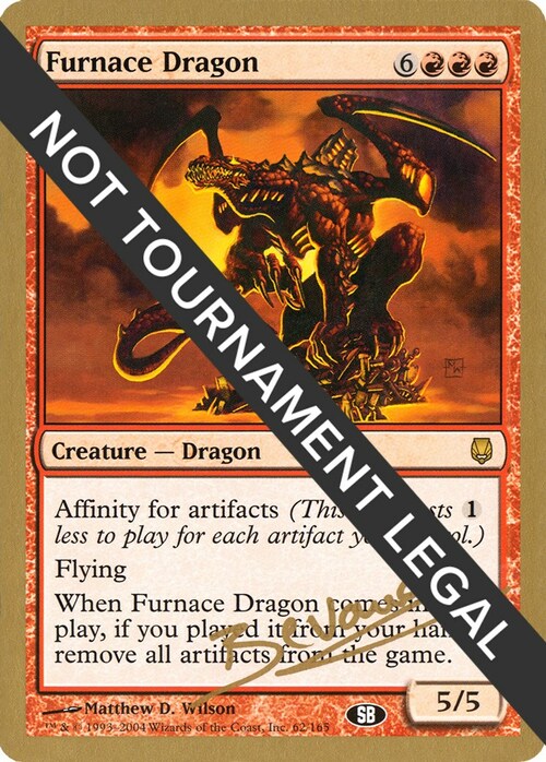 Furnace Dragon Card Front