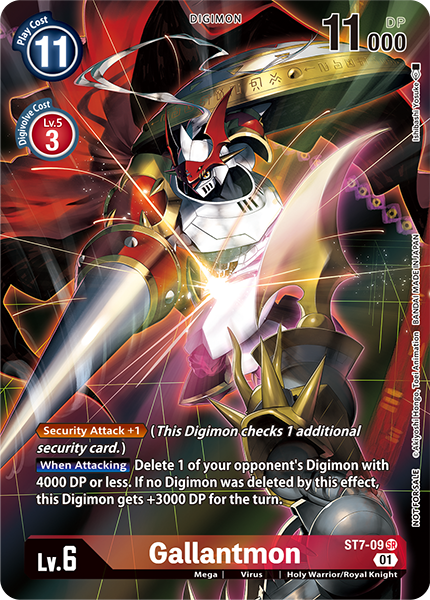 Gallantmon Card Front