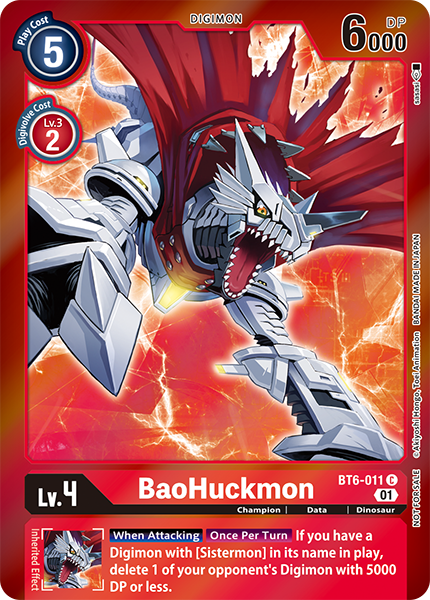 BaoHuckmon Card Front