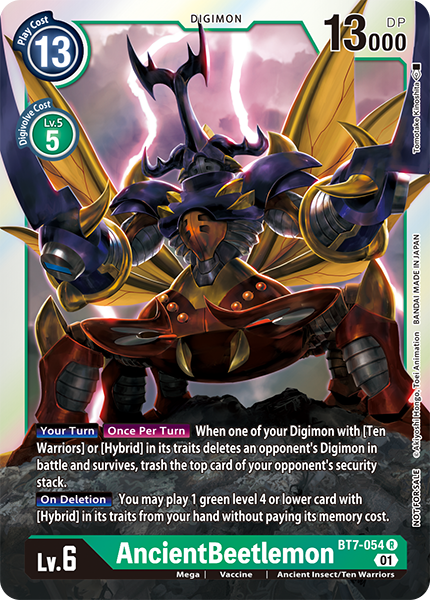 AncientBeetlemon Card Front