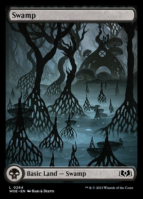 Swamp Card Front