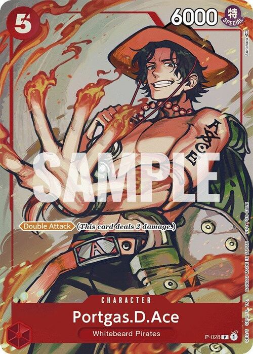 Portgas.D.Ace Card Front