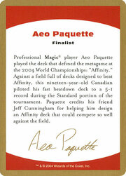 Aeo Paquette Bio