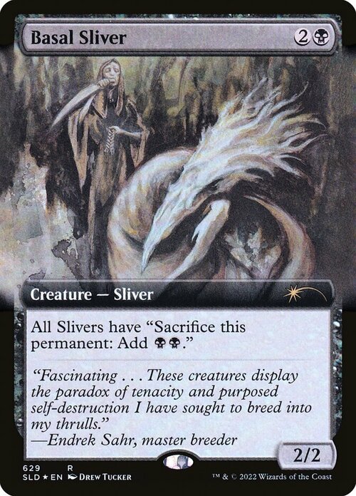 Basal Sliver Card Front