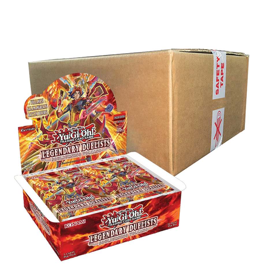 Duelistas Legendarios: Volcán Quema-almas Booster Case