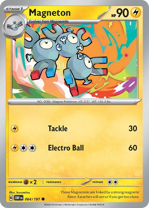 Magneton Card Front