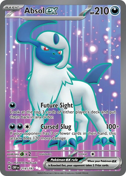 Absol ex Card Front