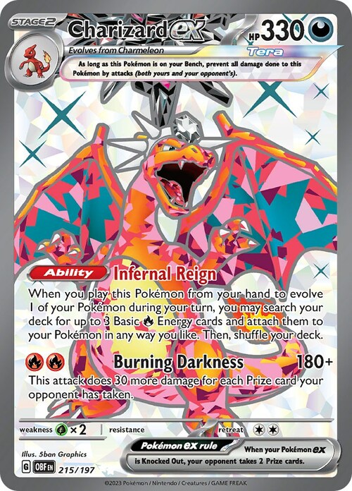 Charizard ex Card Front