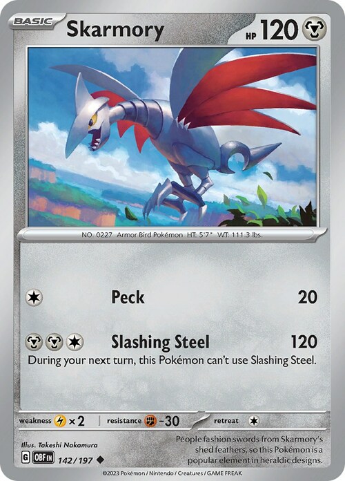 Skarmory Card Front