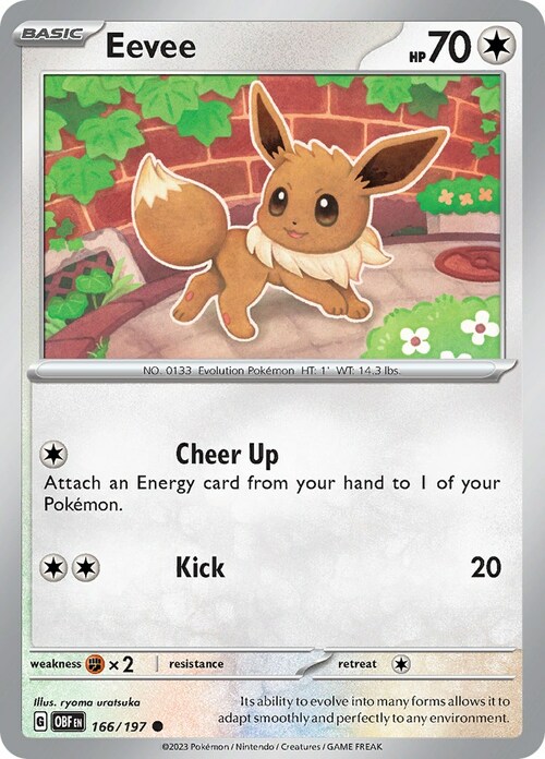 Eevee Card Front