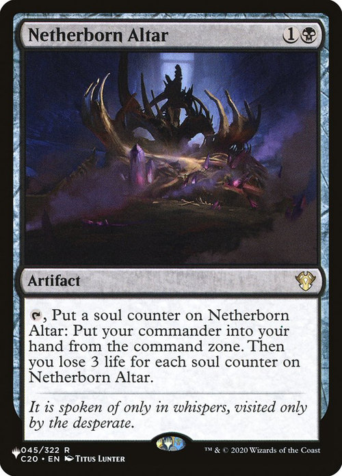 Netherborn Altar Card Front