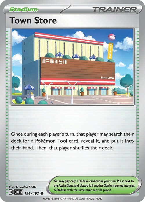 Town Store Card Front