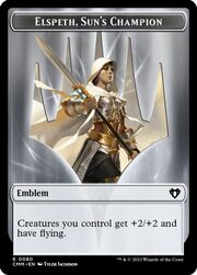 Elspeth, Sun's Champion Emblem // Copy