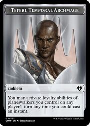 Teferi, Temporal Archmage Emblem // Servo