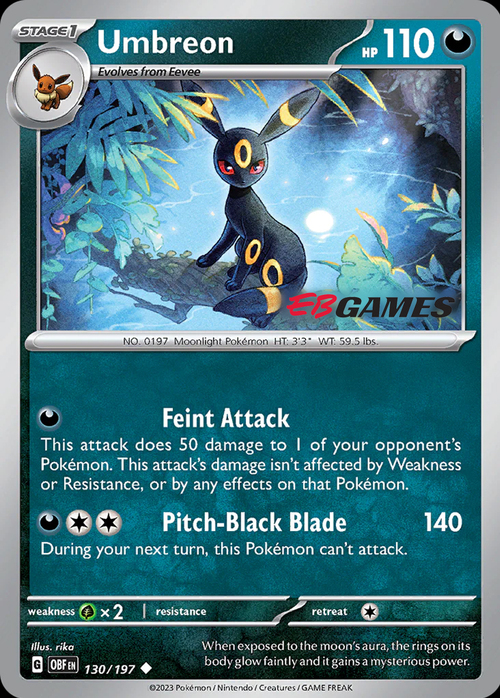 Umbreon Card Front