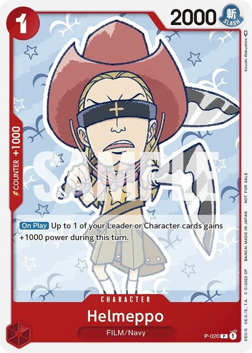 Helmeppo Card Front