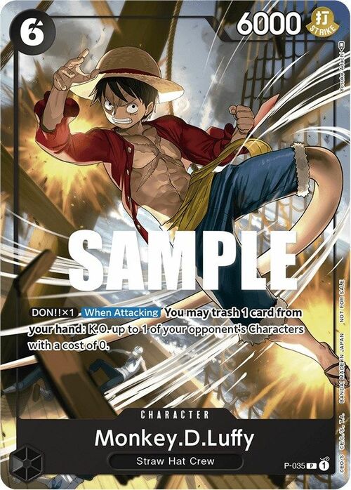 Monkey.D.Luffy Card Front