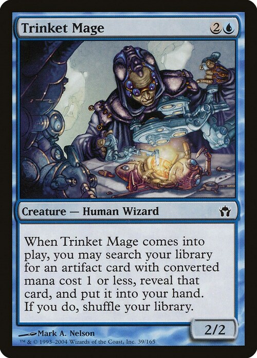 Trinket Mage Card Front