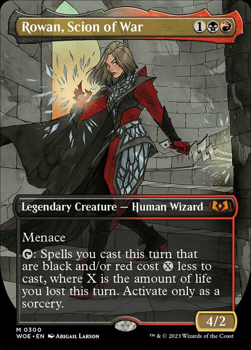 Rowan, Scion of War Card Front