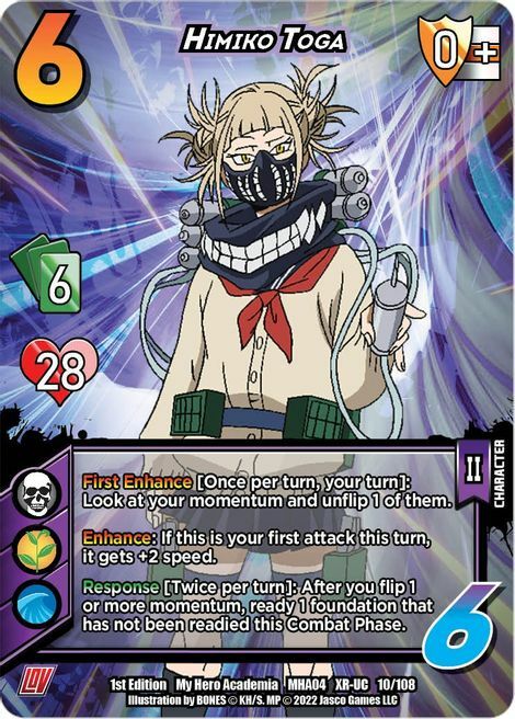 Himiko Toga Card Front