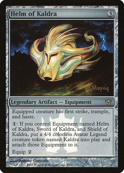 Helm of Kaldra Card Front