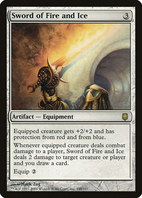 Sword of Fire and Ice Card Front