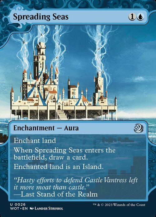 Spreading Seas Card Front