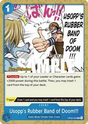 Usopp's Rubber Band of Doom!!!