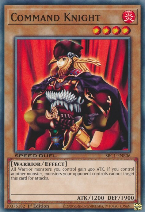 Command Knight Card Front