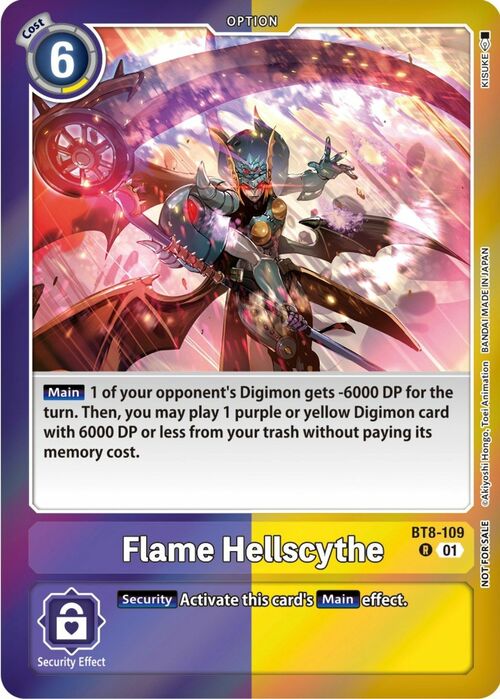 Flame Hellscythe Card Front