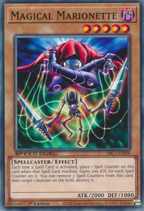 Magical Marionette Card Front