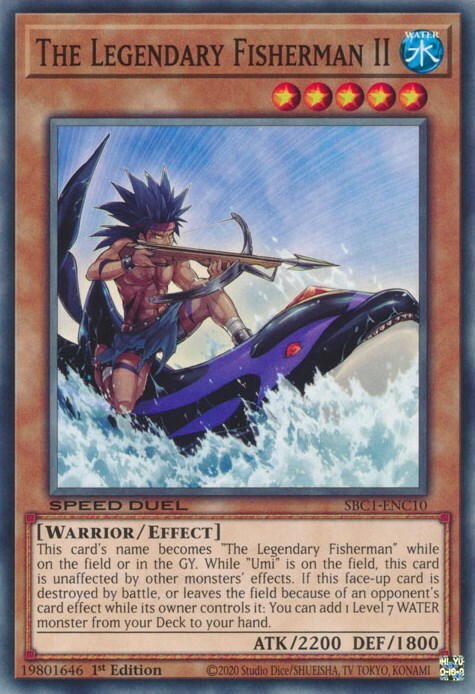 The Legendary Fisherman II Card Front