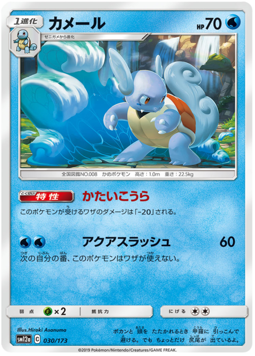 Wartortle Card Front