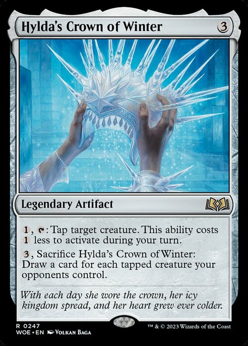 Hylda's Crown of Winter Card Front