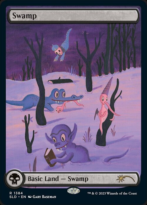 Swamp Card Front