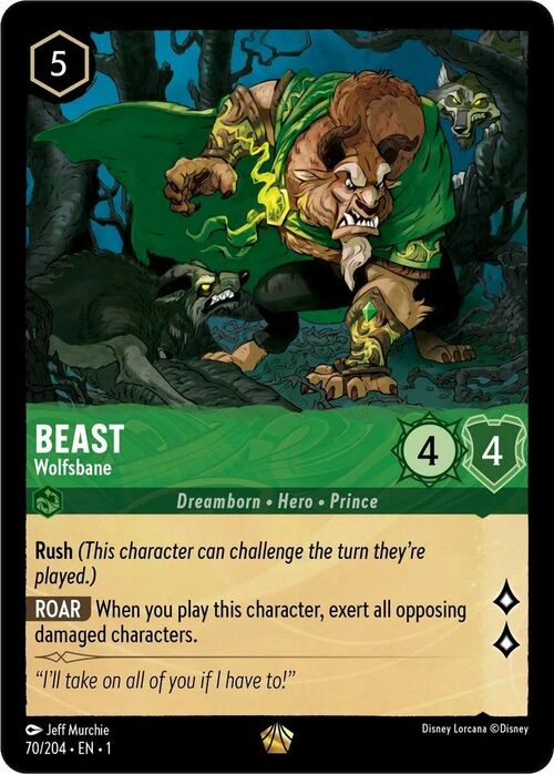 Beast - Wolfsbane Card Front