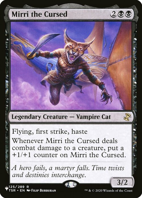 Mirri the Cursed Card Front