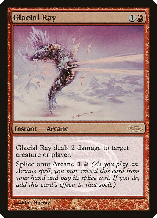 Glacial Ray Card Front