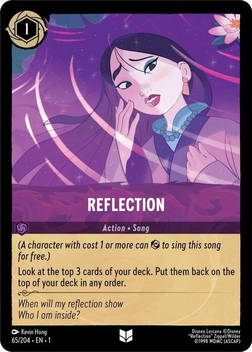 Reflection Card Front