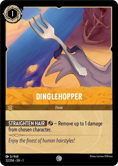 Dinglehopper Card Front