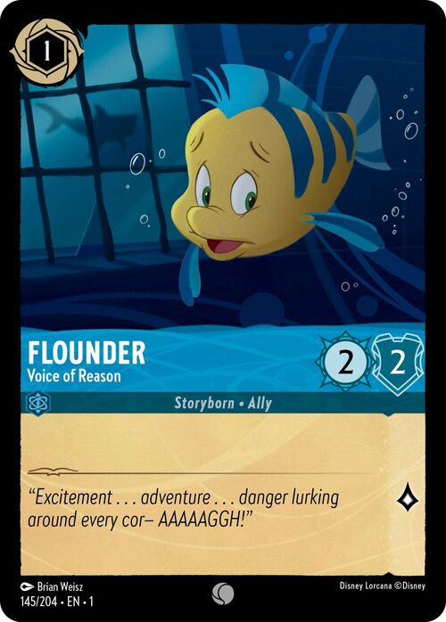 Flounder - Voice of Reason Card Front