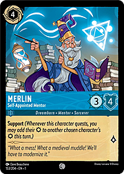 Merlin - Self-Appointed Mentor