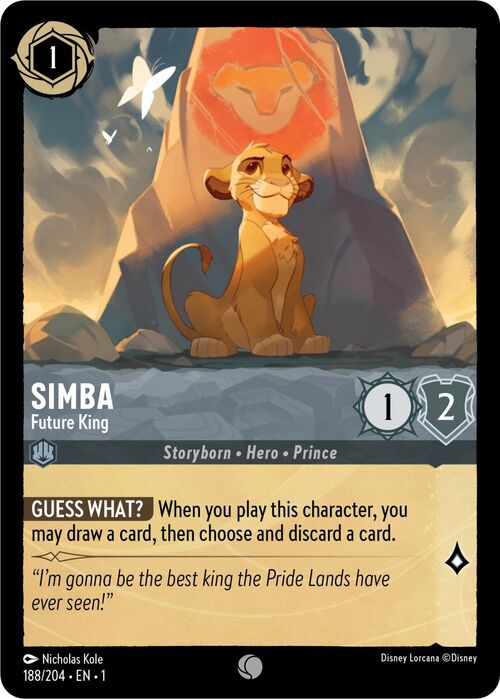 Simba - Future King Card Front