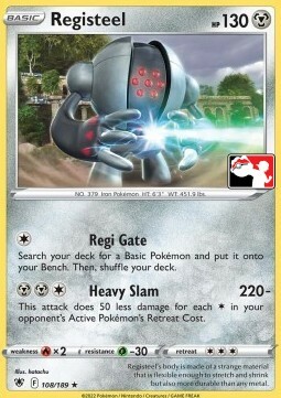 Registeel Card Front