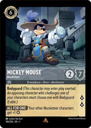 Mickey Mouse - Musketeer