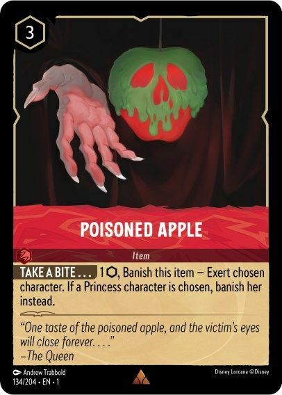 Poisoned Apple Card Front