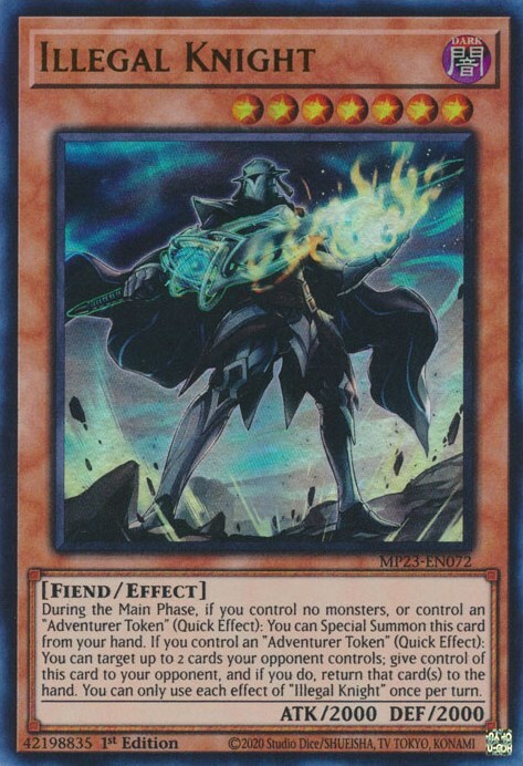 Illegal Knight Card Front