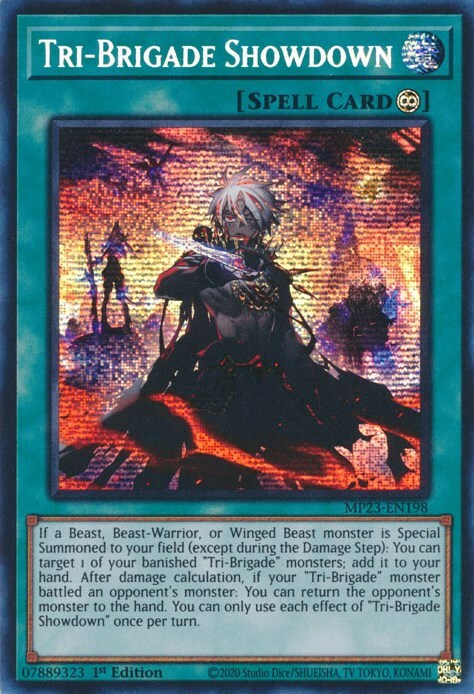 Tri-Brigade Showdown Card Front